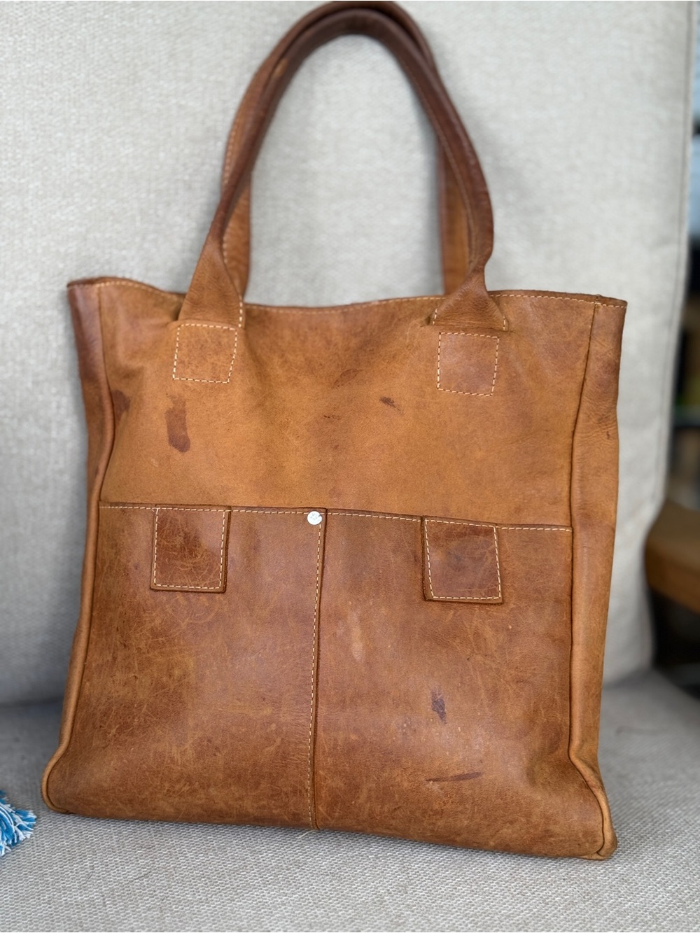 Raven and lily leather tote